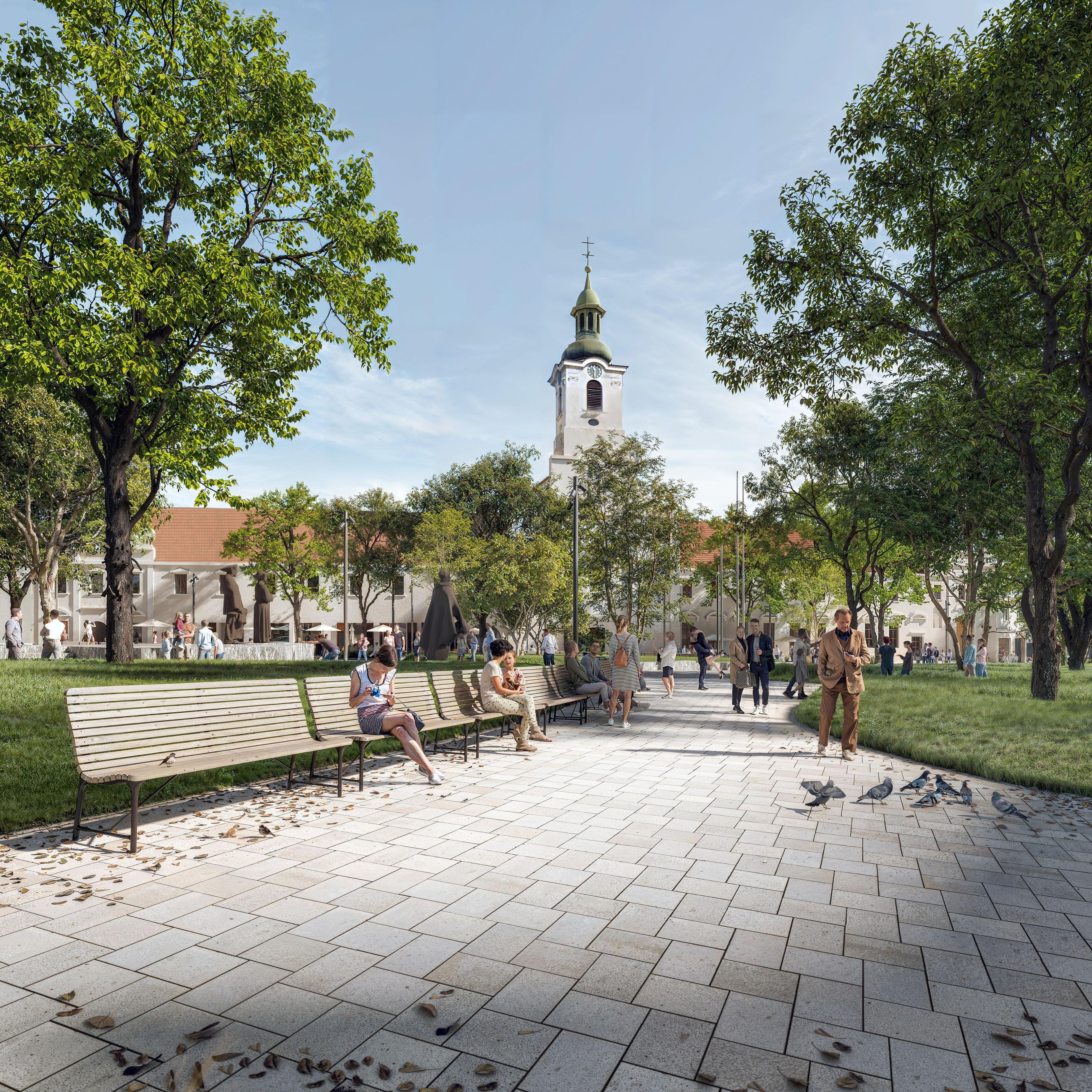 Vizualizácia Živé námestie 4